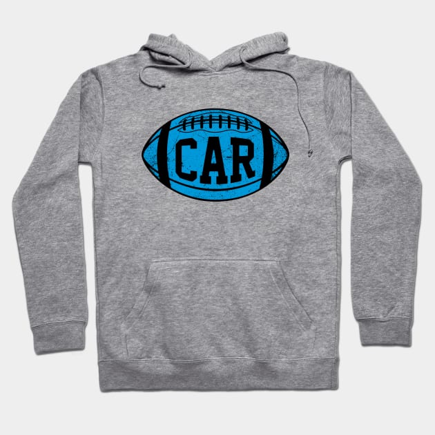 CAR Retro Football - White Hoodie by KFig21